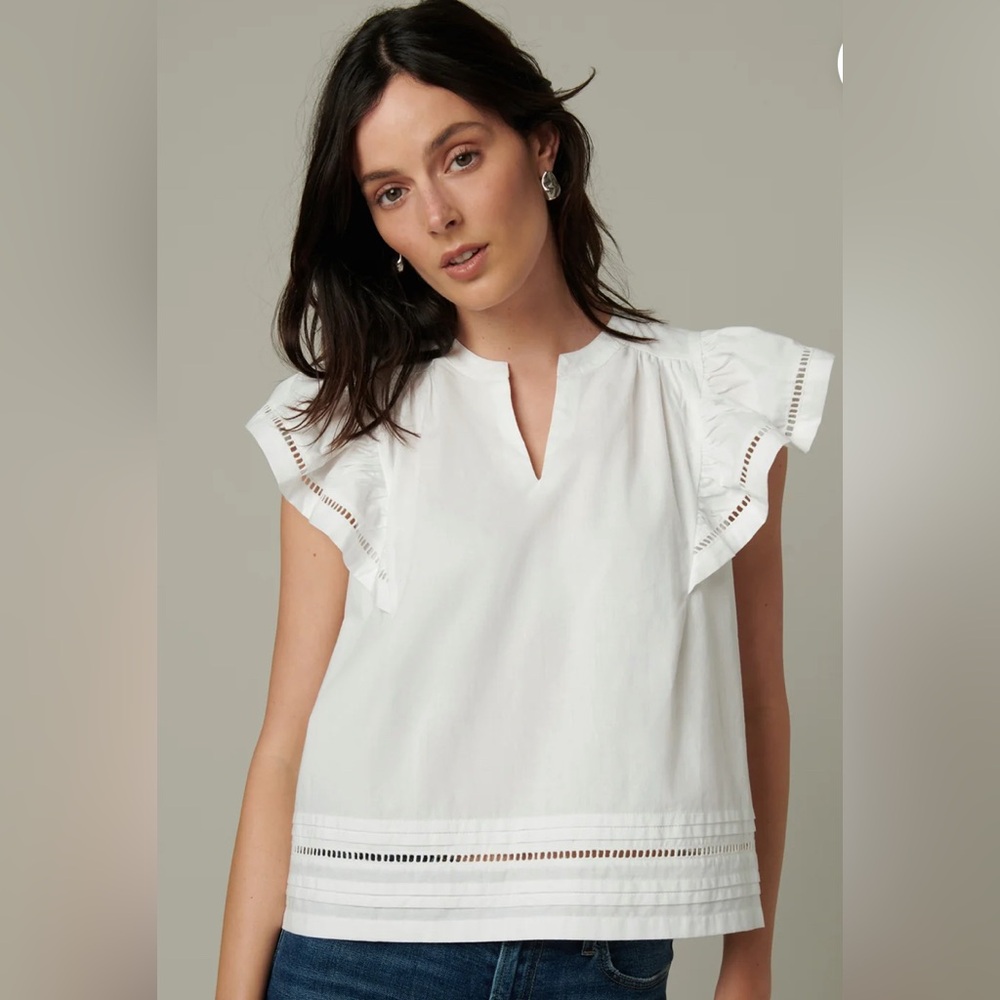 White Blouse Joe's Jeans
